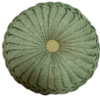 Green Doughnut Throw Pillow - Image 4