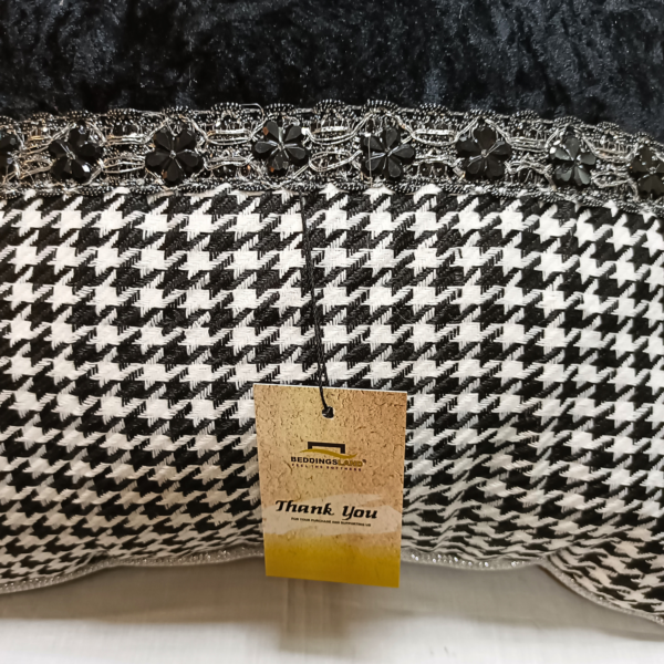 Black Diamond- 18by18 inches Throw Pillow - Image 2