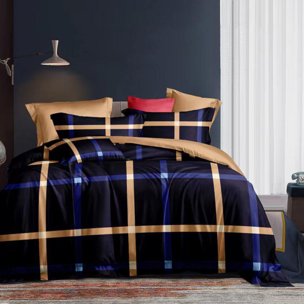 7by7 Bluplaid Bedsheet - Image 4