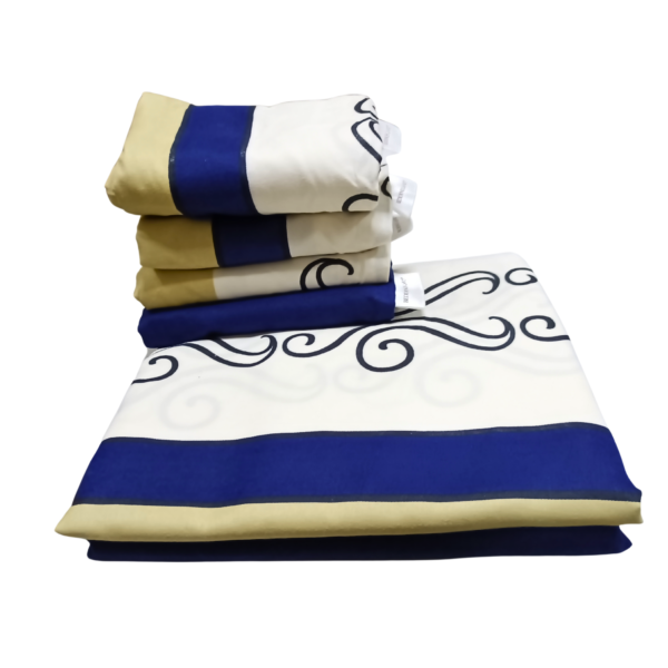 Blue Stitch 6by6 Bedsheet
