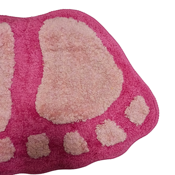 Bath Foot Mat- Pink - Image 3