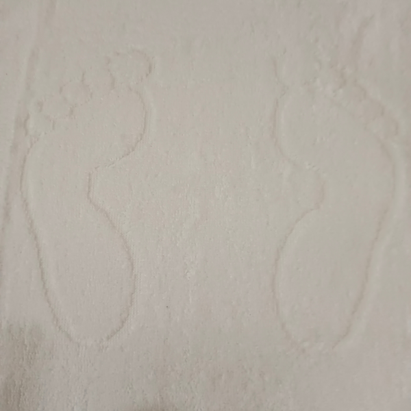 Foot Mat: White Exquisite 2 - Image 2