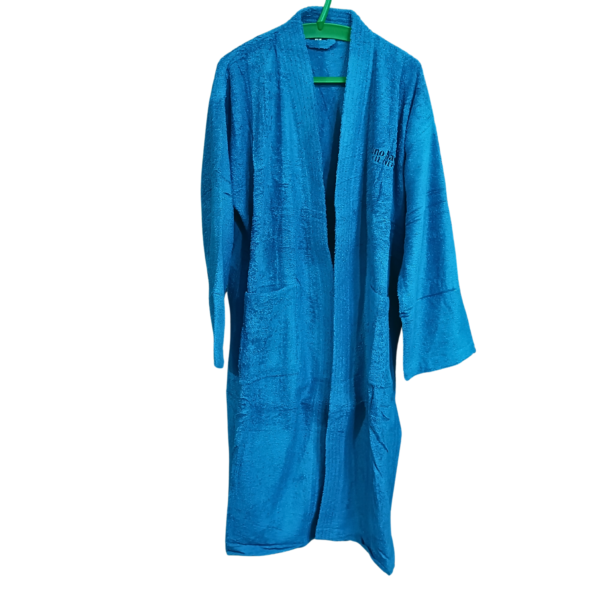 Bathrobe Blue-Exquisite UK 16 below - Image 6