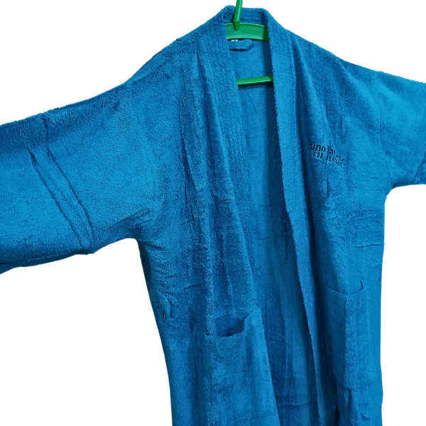 Bathrobe Blue-Exquisite UK 16 below - Image 5