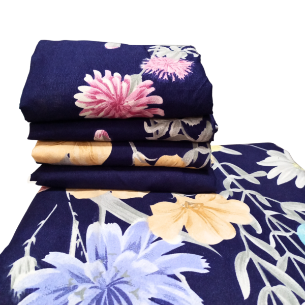 Blue Bouquet 6by7 Bedsheet - Image 6
