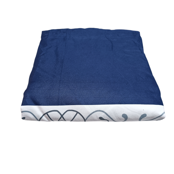 Blue Chess 7by7 Bedsheet - Image 3