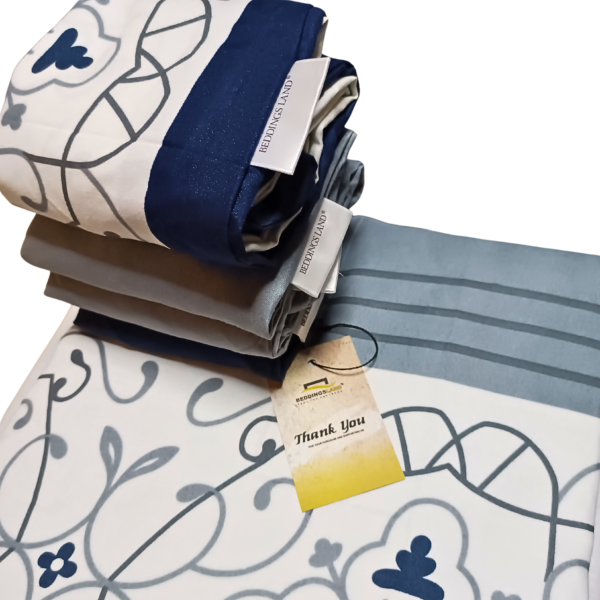 Blue Chess 7by7 Bedsheet - Image 5