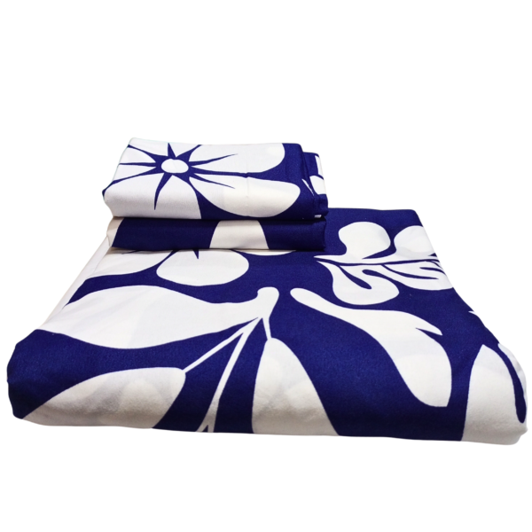 Blue Garden 4by6 Bedsheet