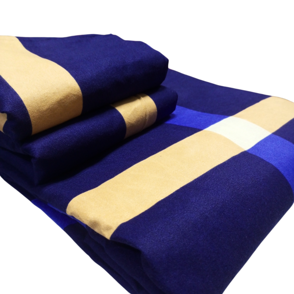 4by6 Bluplaid Bedsheet