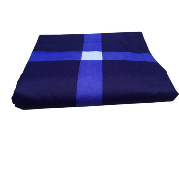 4by6 Bluplaid Bedsheet - Image 3