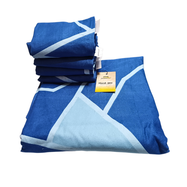Blue Trangle 6by7 Duvet cover Set - Image 6