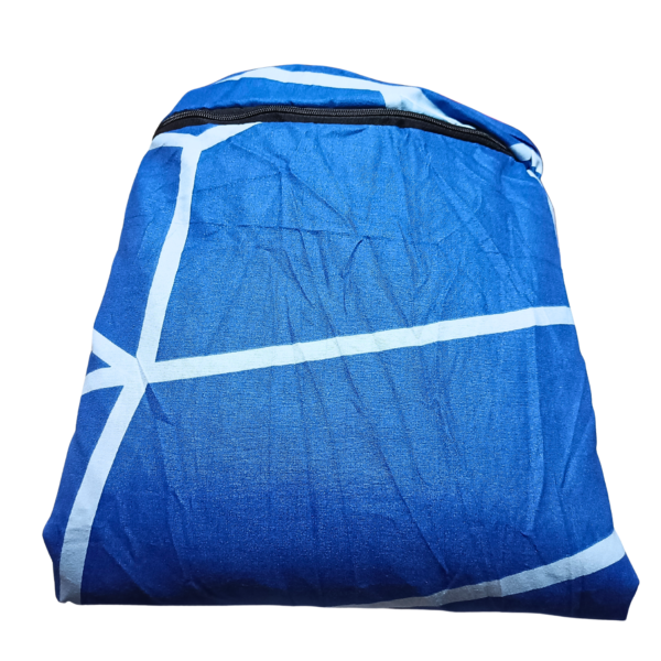 Blue Trangle 6by7 Duvet cover Set - Image 3