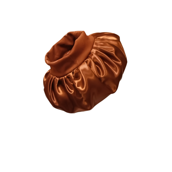 Soft Band 100% Silk Bonnet-Orange