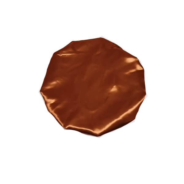 Soft Band 100% Silk Bonnet-Orange - Image 6