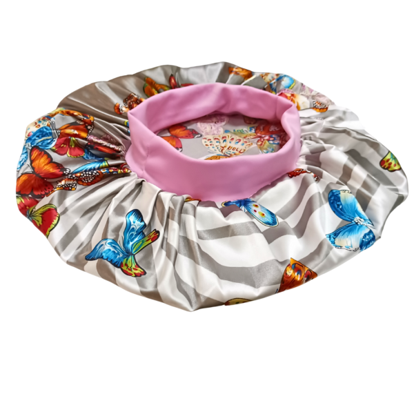 Soft Band 100% Silk Bonnet-Pattern - Image 2