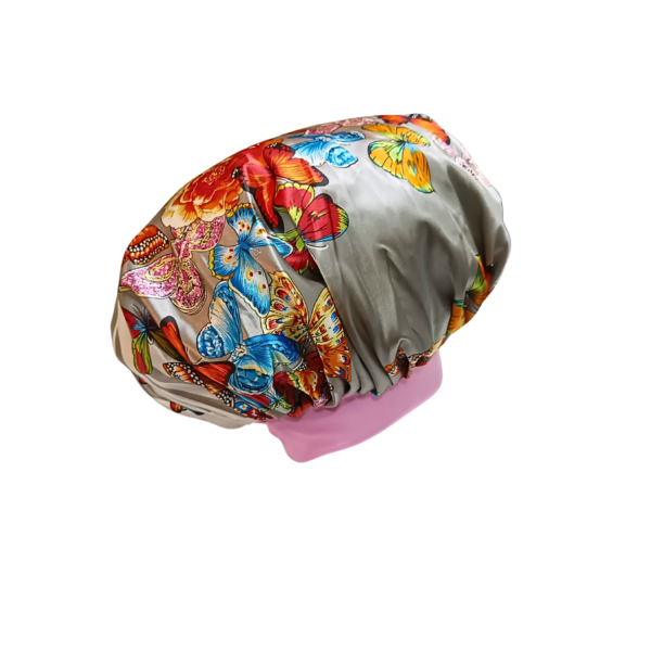 Soft Band 100% Silk Bonnet-Pattern