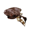 Bonnet- 100% Silk-Reversible Rope-Brown/Nude - Image 5
