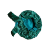 Bonnet- 100% Silk -Reversible Rope Fayrouz/Green - Image 3