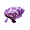 Reversible Rope- 100% Silk Bonnet-Lilac/Magenta