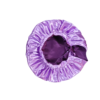 Reversible Rope- 100% Silk Bonnet-Lilac/Magenta - Image 5