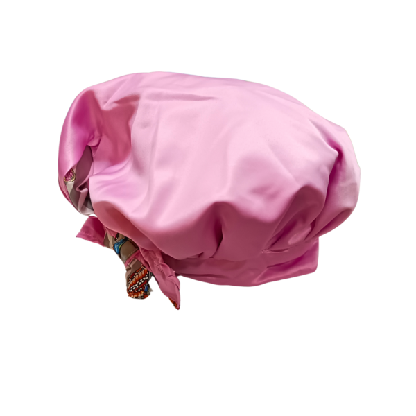 Reversible Rope 100% Silk Bonnet-Pattern/Plain - Image 5
