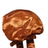 Single Rope 100% Silk Bonnet-Orange - Image 3