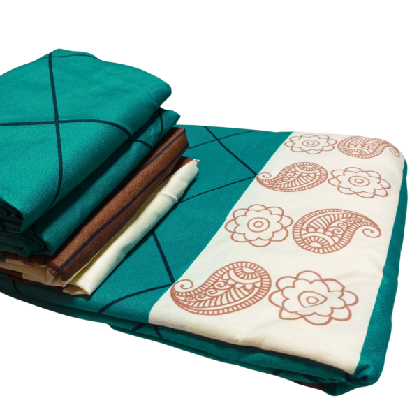 Green Royal 6by7 Bedsheet