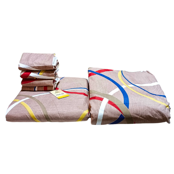 Duvet Cover Set: Brown Olympic 7by7
