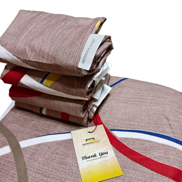 Duvet Cover Set: Brown Olympic 7by7 - Image 6