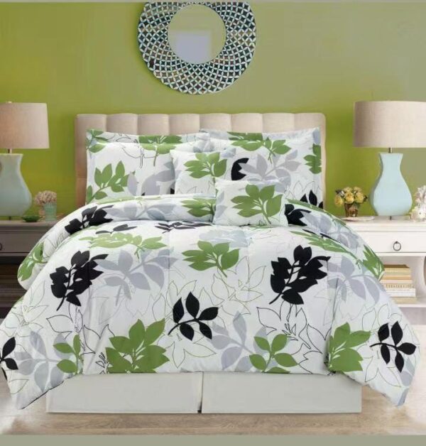 Tranquil Green 7by7 Bedsheet - Image 4