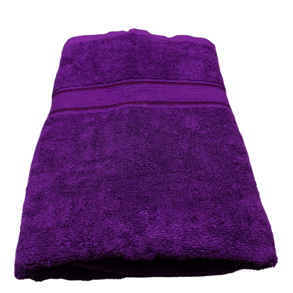 Purple Bath Towel- Large- Luxury