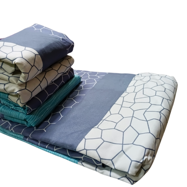 Marble Blue 7by7 Duvet Set - Image 3