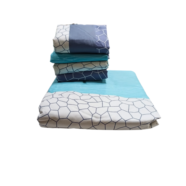 Marble Blue 7by7 Duvet Set - Image 4