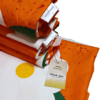 Orange Flower 6by7 Bedsheet - Image 4