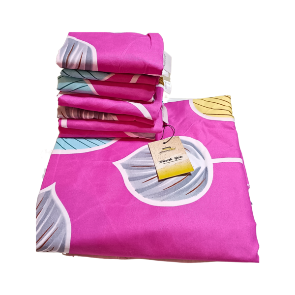 Pink Branch 6by7 Bedsheet