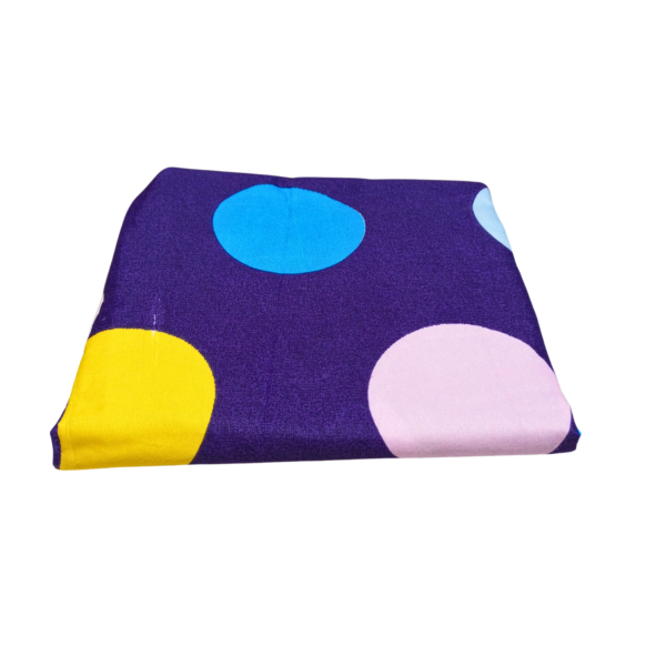 Purple Polka 3by6 Bedsheet - Image 2