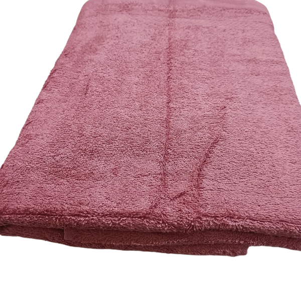 Bath Towel: Large Coral  -Exquisite - Image 4