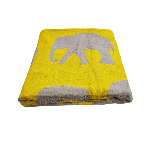 Bath Towel: Large Yellow-Exquisite