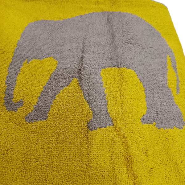 Bath Towel: Large Yellow-Exquisite - Image 3