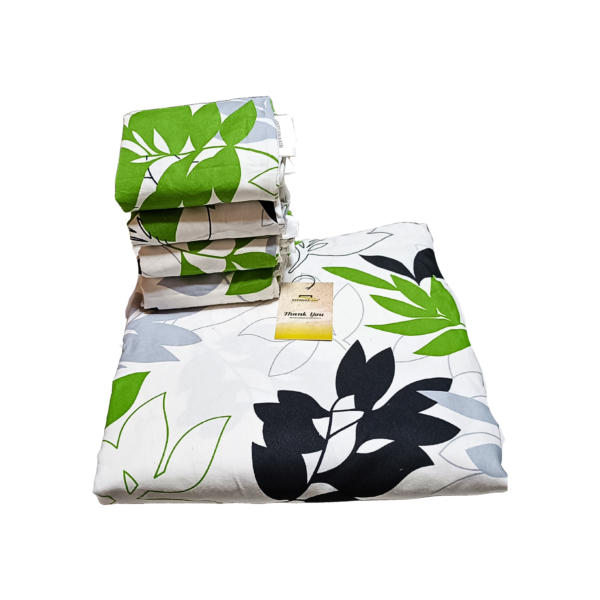 Tranquil Green 7by7 Bedsheet