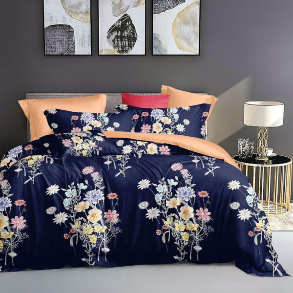 Blue Bouquet 6by7 Bedsheet - Image 7