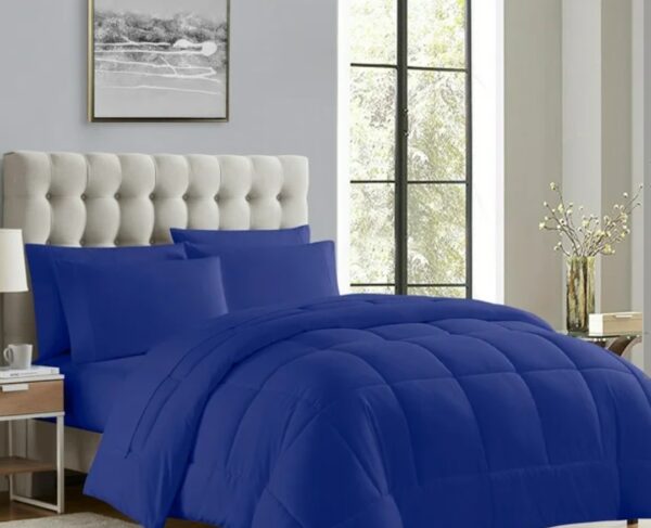 Royal Blue 6by6 Duvet Set