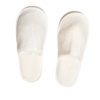 White Indoor Slippers 40+