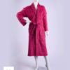 Bathrobe Fushia-Lux Free size