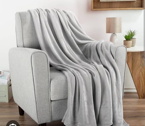 Fur Blanket -Grey