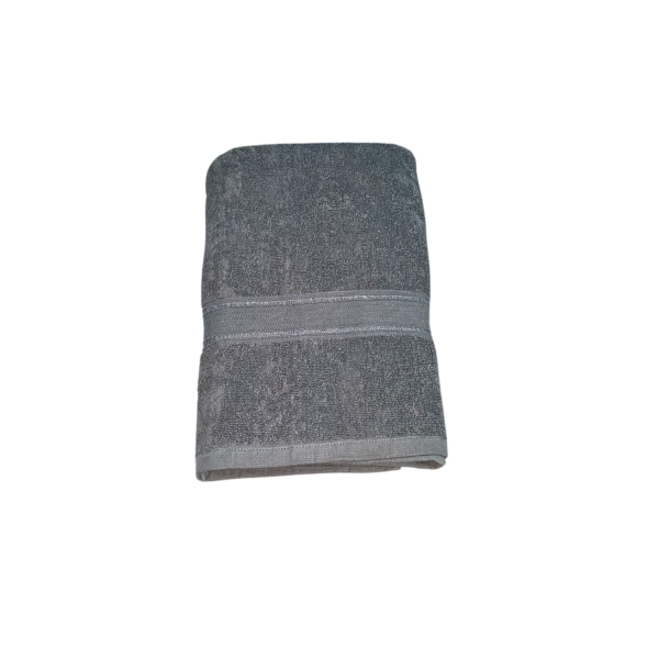 Grey  Large Towel Lux