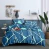 Blue Trangle 6by7 Duvet cover Set - Image 8