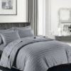 6by6 Polished Cotton Grey Bedsheet