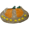 Bath Foot Mat-Orange Yellow